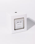 Amelia Luxury Candle in its White Classic Box.