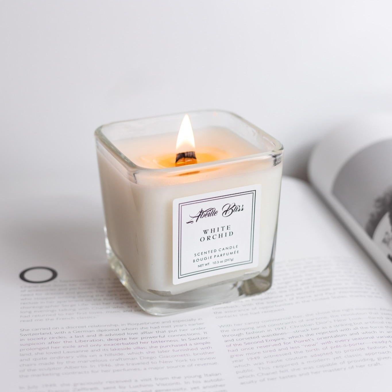 White Orchid Candle