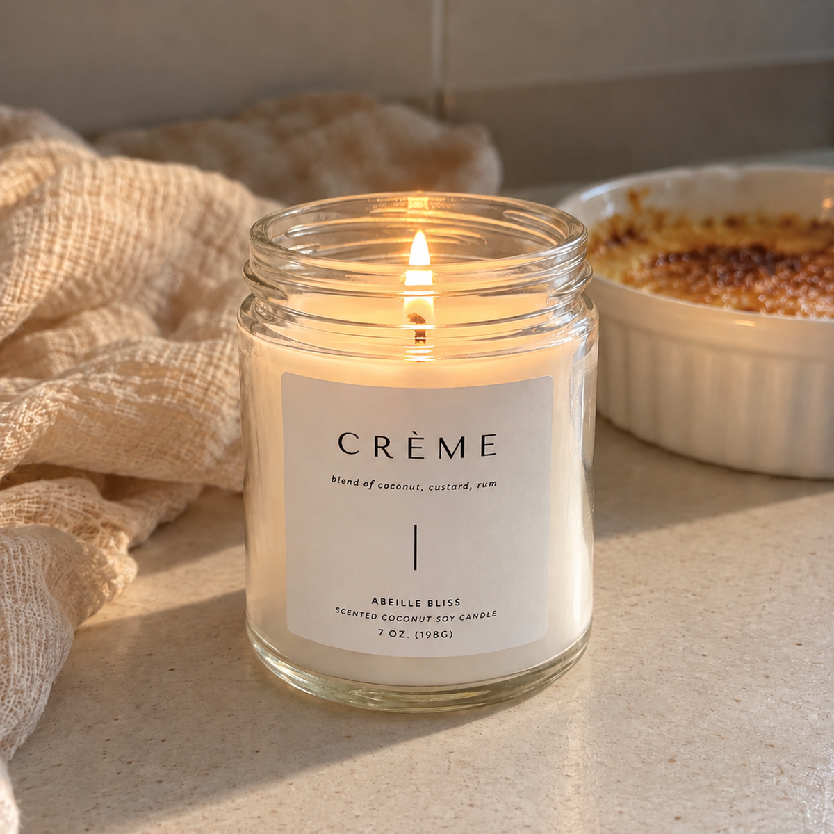 Crème Candle