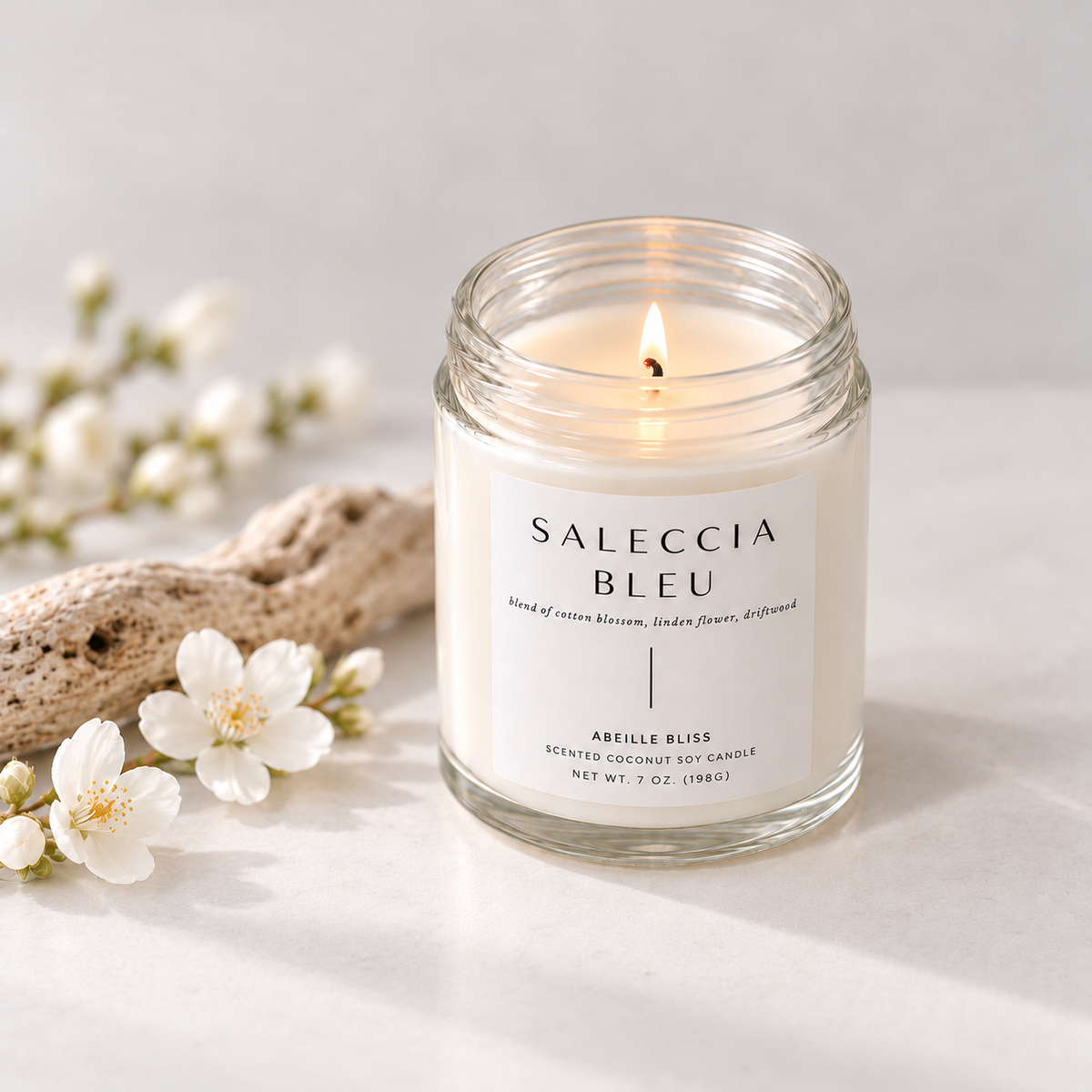 Saleccia Bleu Candle