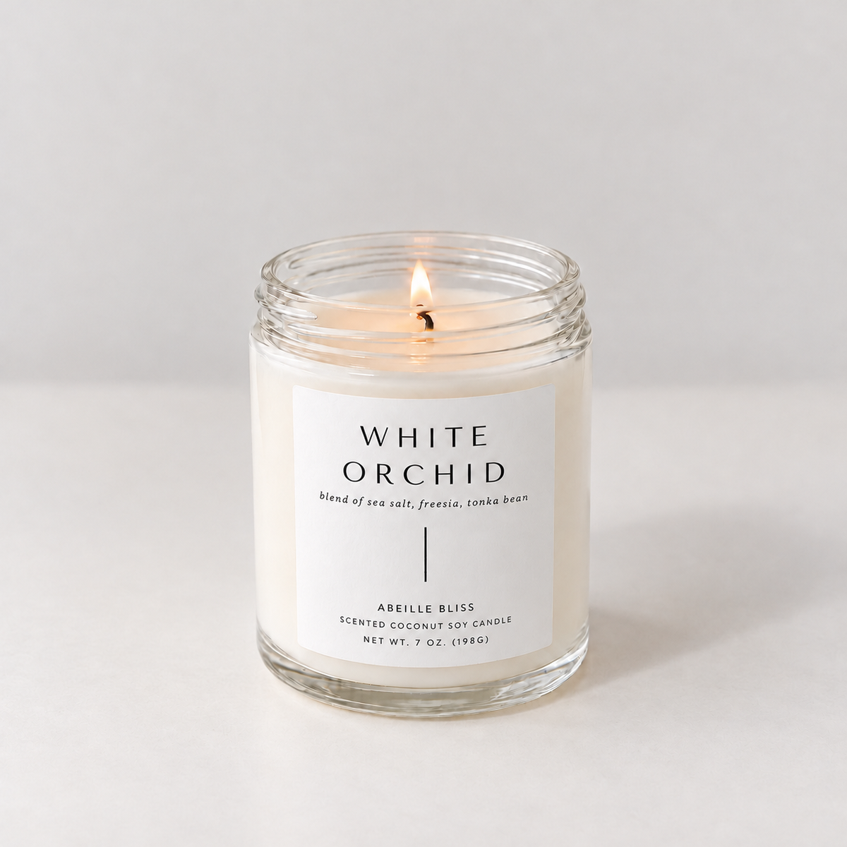 White Orchid Candle