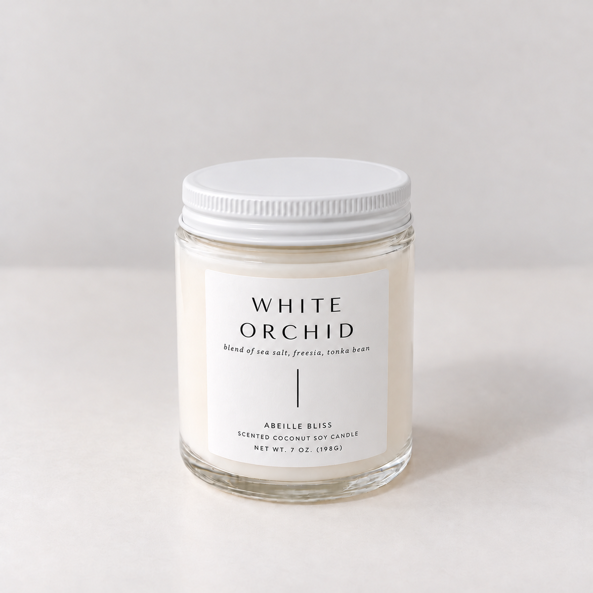 White Orchid Candle