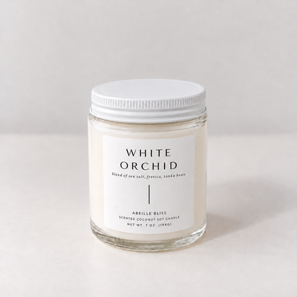 White Orchid Candle